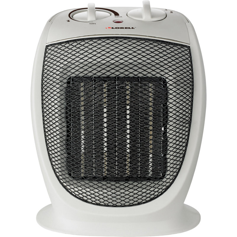 Lorell 1500 Watt 5120 BTU Electric Compact Space Heater with Digital
